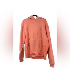 Eric Emanuel Peach Hoodie with Logo